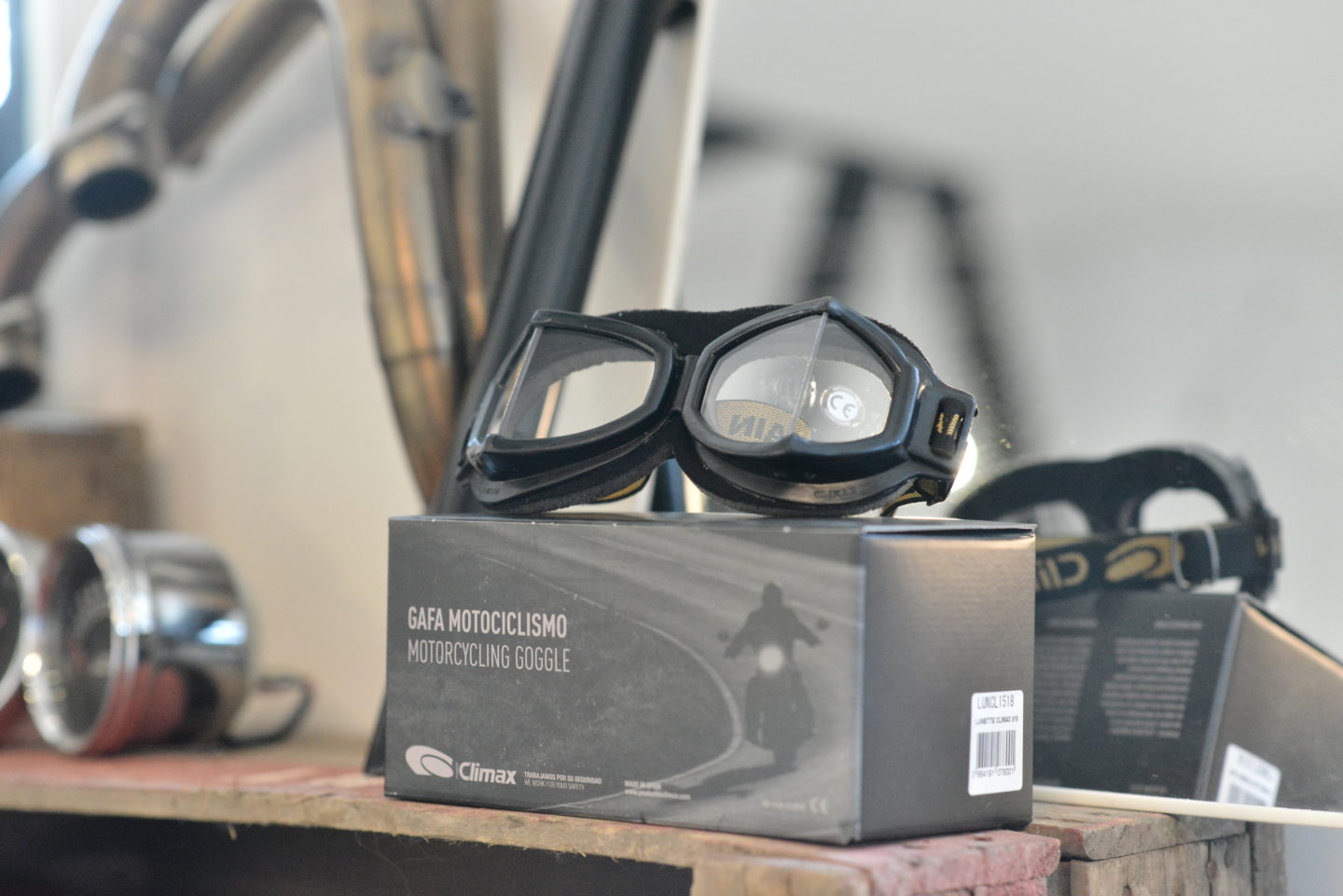 climax 518 googles glasses, disponible chez Les Vieux Boulons à Lagny sur Marne