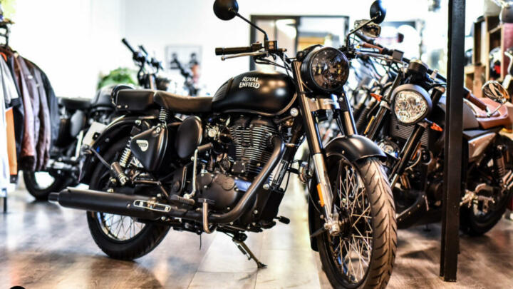 royal enfield stealth black rizoma