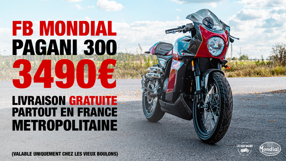PAGANI 300 MOTO LIVRAISON OFFERTE